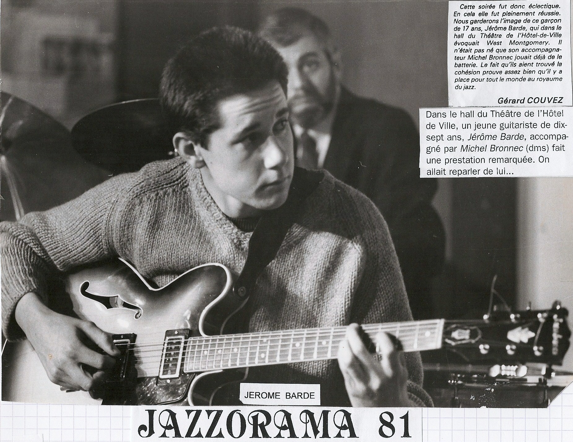 1981 JAZZORAMA avec JEROME BARDE - copie